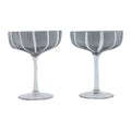 OYOY Living Mizu Champagneglazen 2 st. - Grijs