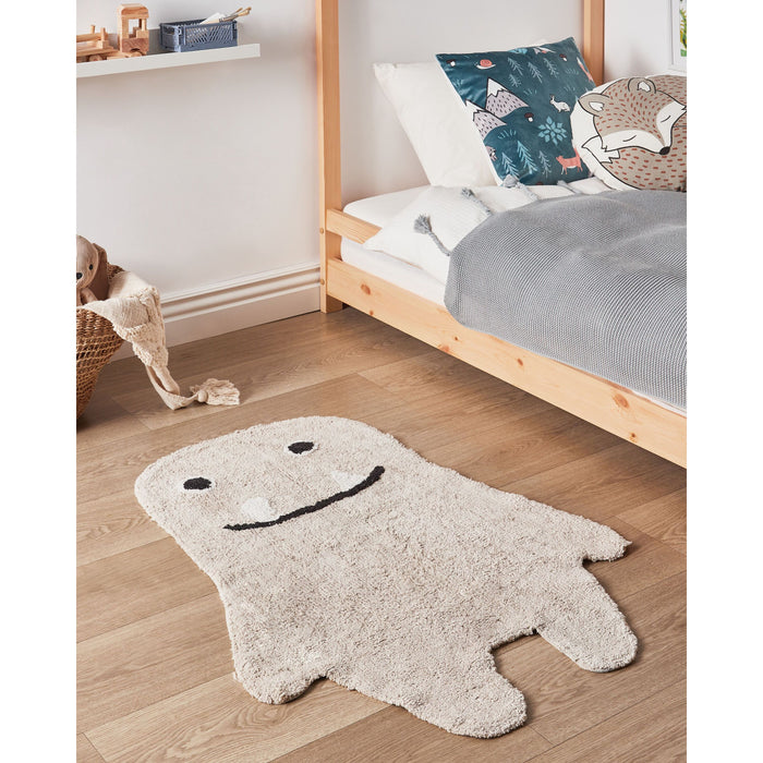 Beliani - ZODI - Kindervloerkleed - Lichtbeige - 70 x 100 cm - Katoen