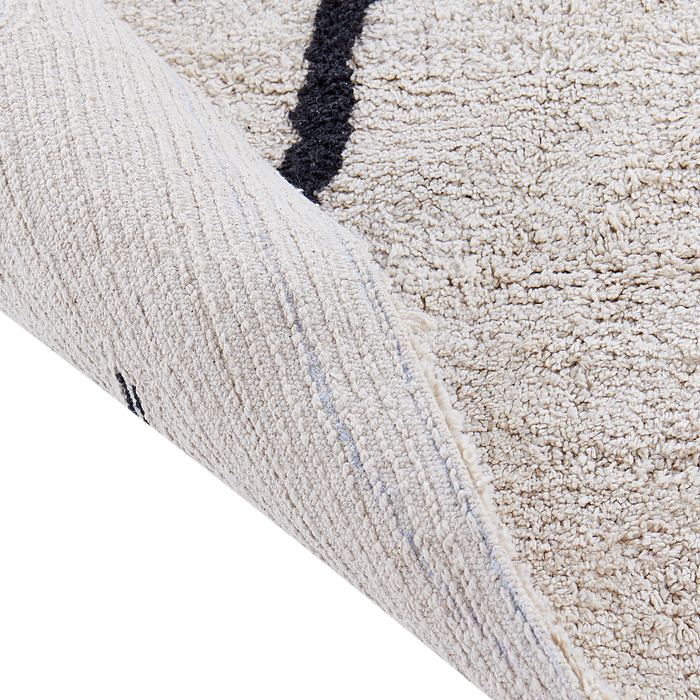 Beliani - ZODI - Kindervloerkleed - Lichtbeige - 70 x 100 cm - Katoen