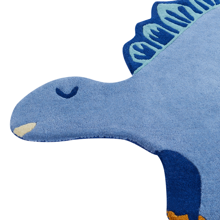 Beliani - TREX - Vloerkleed - Blauw - 100 x 160 cm - Wol