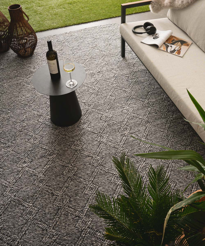 Nordic Weavers Buitenkleed - Var grijs - 80x150 cm