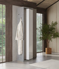 Benvenuto Design Hamburg HG Wit | Beton Badkamerkast Draaibare Kolom