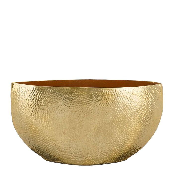 Mica Decorations Vaas Randy - 43x13x23 cm - Aluminium - Goud
