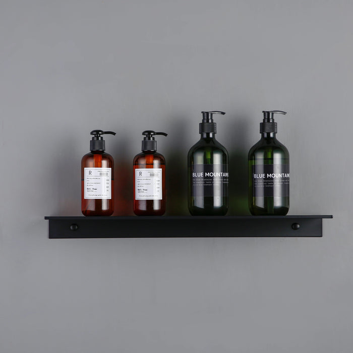 XIVADA Wandrek Rosa - Industrieel - Aluminium - Boren - Zwart - 60 cm