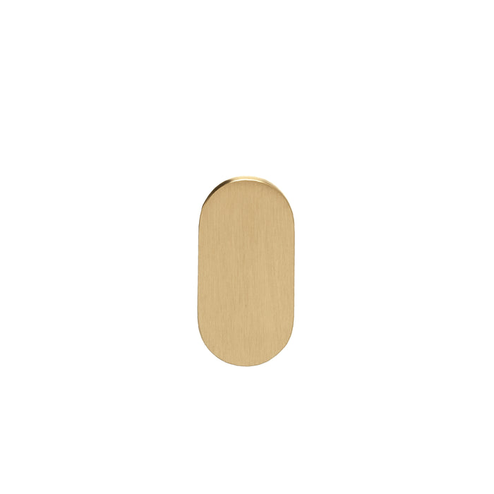 XIVADA Handdoekhaakje Dona - Inclusief schroefset - Goud - Set van 2