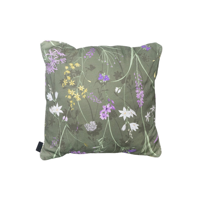 Madison - Sierkussen Donna green canvas eco - Ca. 50x50 cm - Set van 4