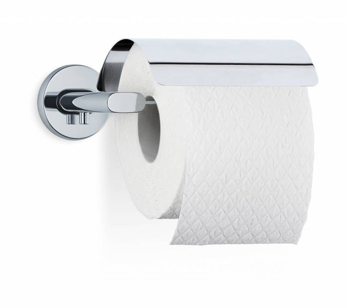 Areo Toiletrolhouder Met Klep | Grijs