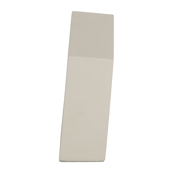 Gabriël Tafelklok 10x4x13 cm Grijs Metaal