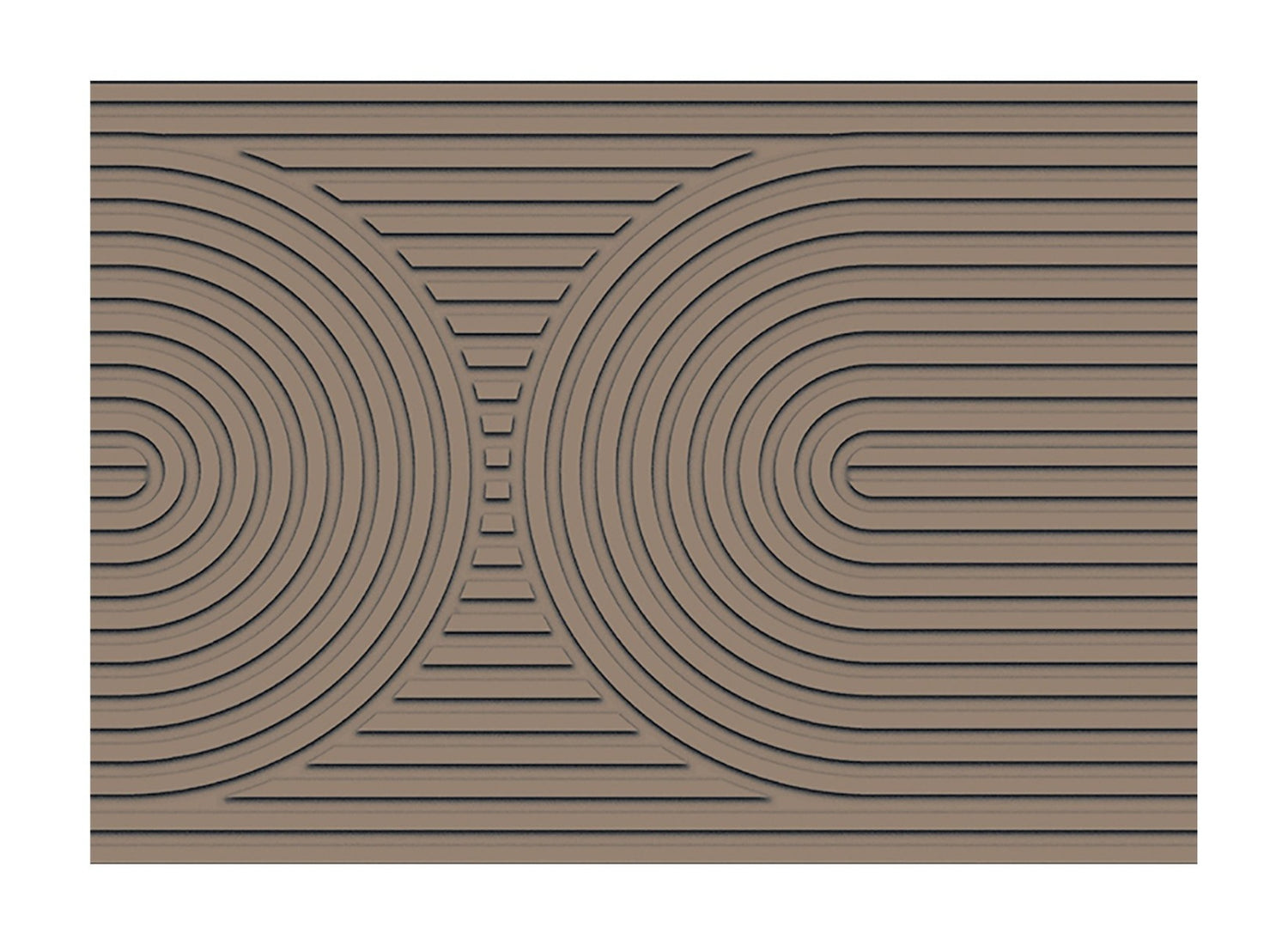 MD Entree - Deurmat - Schoonloopmat - Impression Zen - Archy Taupe -