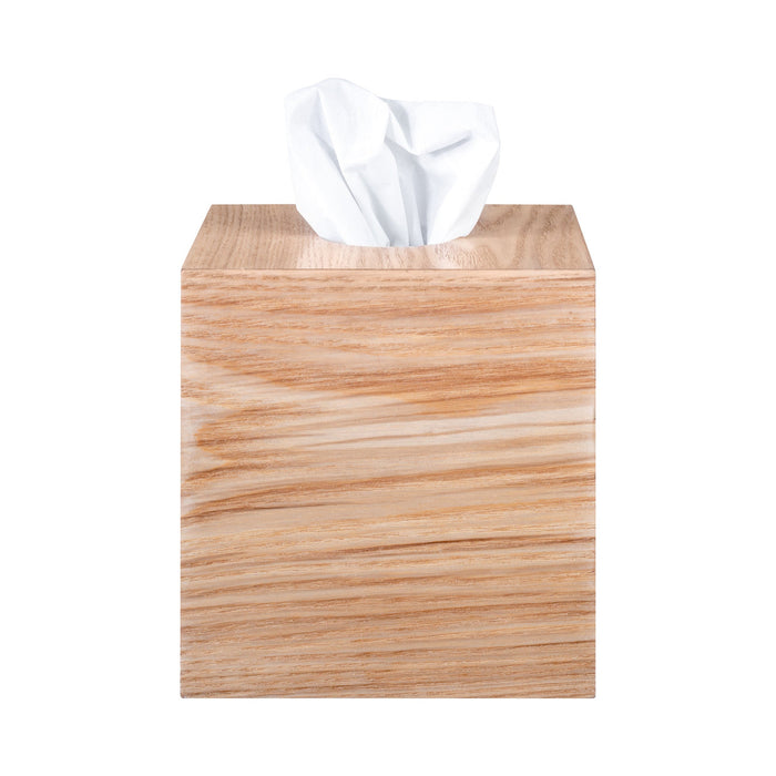 Wilo Tissuehouder Vierkant Hout | Bruin | Hout