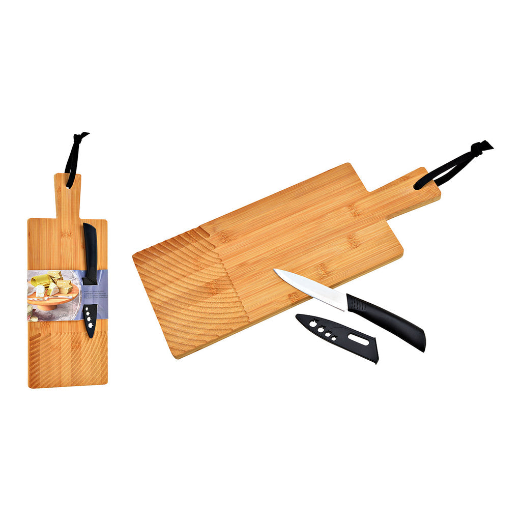 SVJ Plateau Kaasplank - 15x38x2 cm - Hout - Naturel - Set van 2