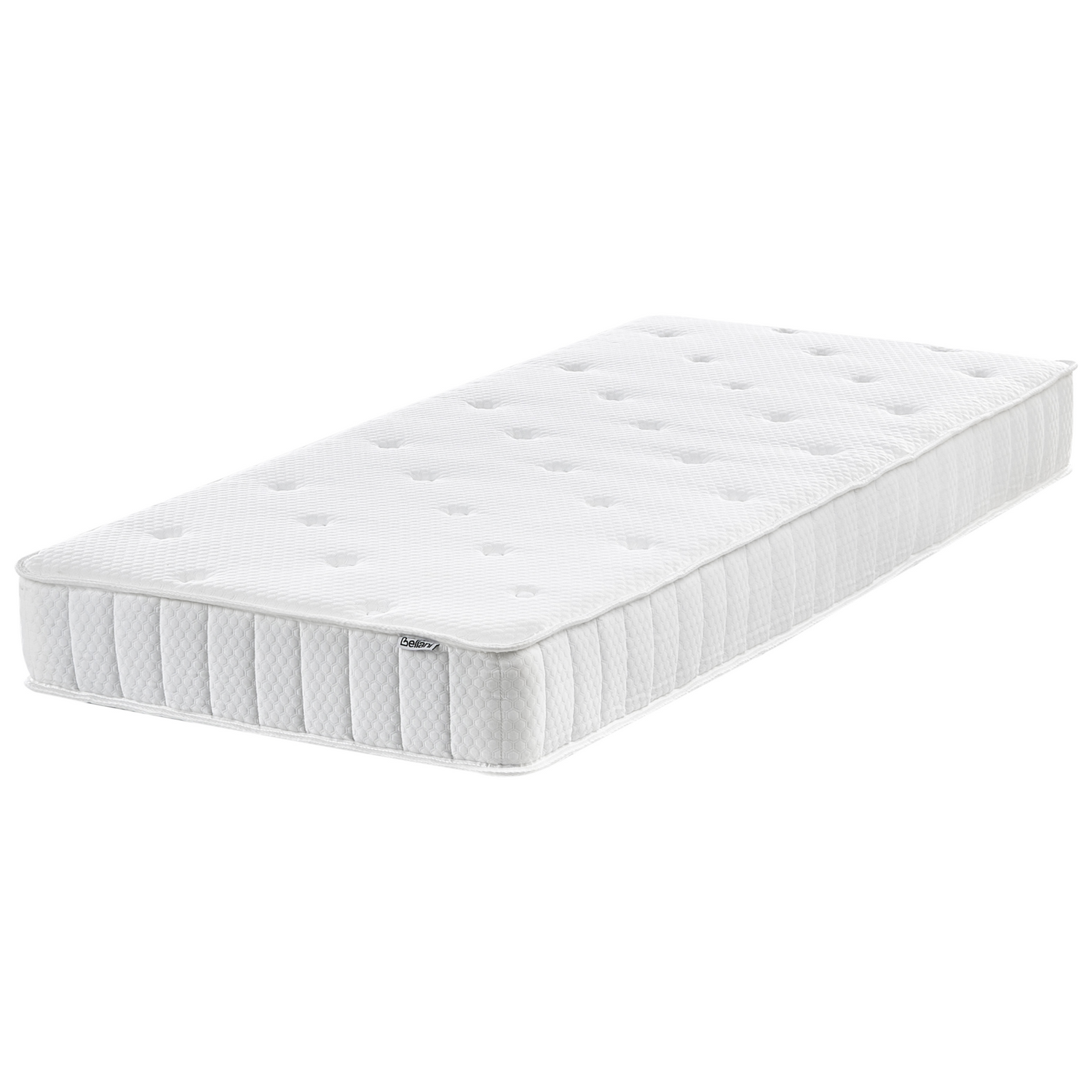 Beliani - DUO - Pocketveringmatras - Wit - 80 x 200 cm - Polyester