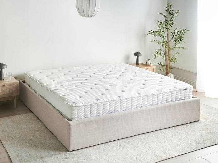 Beliani - DUO II - Pocketveringmatras - Wit - 180 x 200 cm - Polyester
