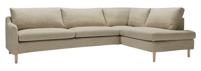 Sits Elis 2-zits + Divan Hoekbank Rechts Beige