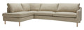 Sits Elis 3-zits + Divan Hoekbank Links Beige