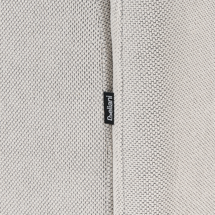 Beliani - LILAND - Tweezitsbank - Gebroken wit - Polyester