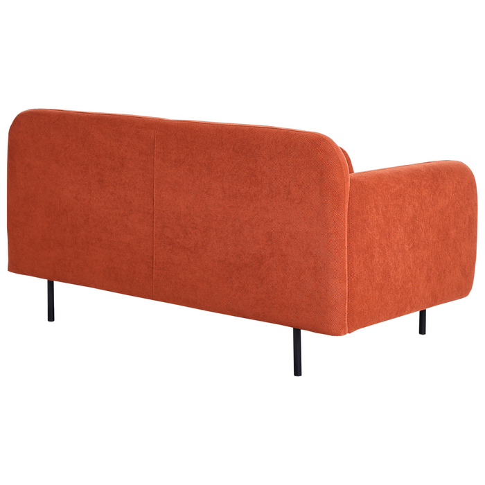 Beliani - LILAND - Tweezitsbank - Oranje - Polyester