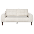 Beliani - LAURILA - Tweezitsbank - Lichtbeige - Stof
