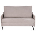 Beliani - BELFAST - Slaapbank - Taupe - Polyester