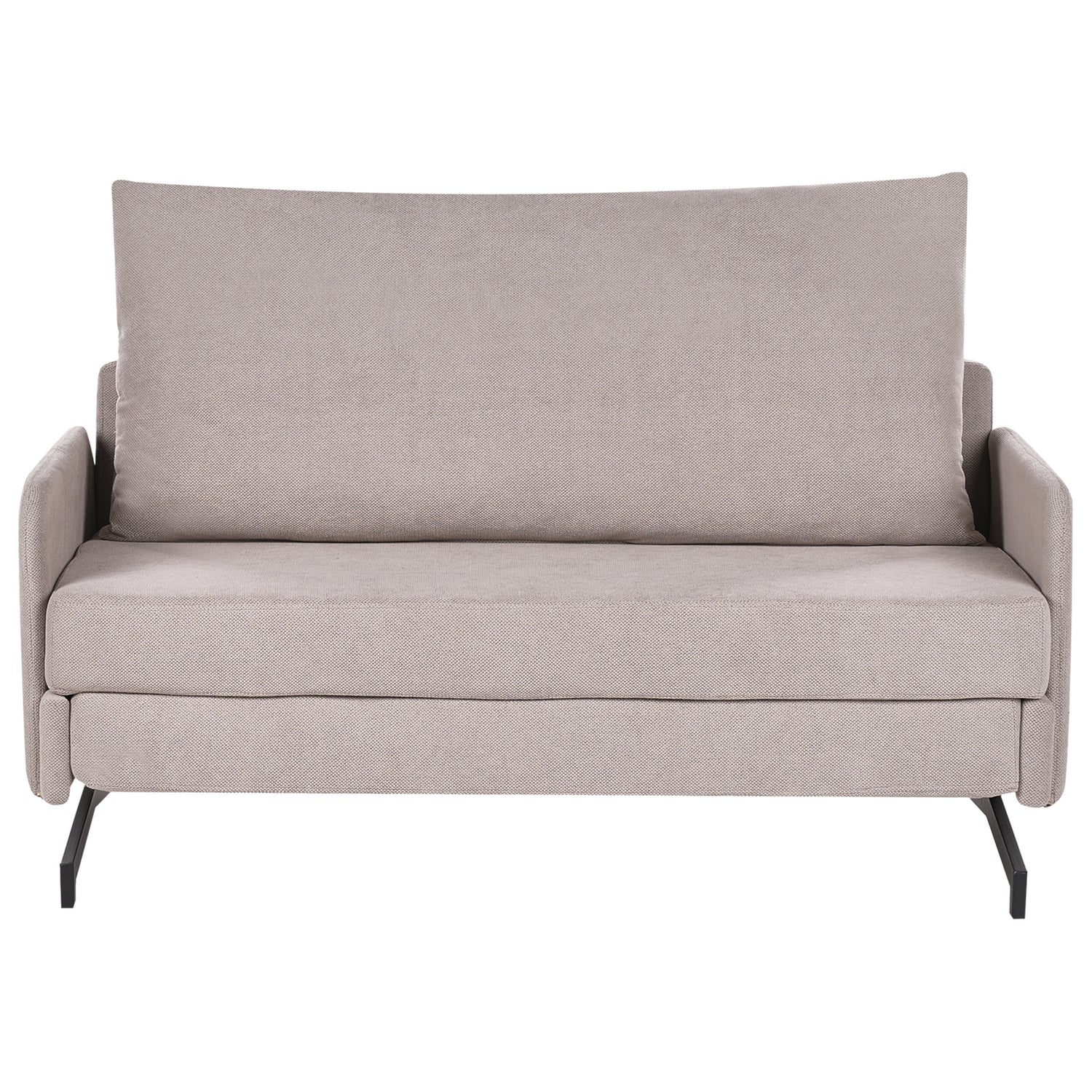 Beliani - BELFAST - Slaapbank - Taupe - Polyester