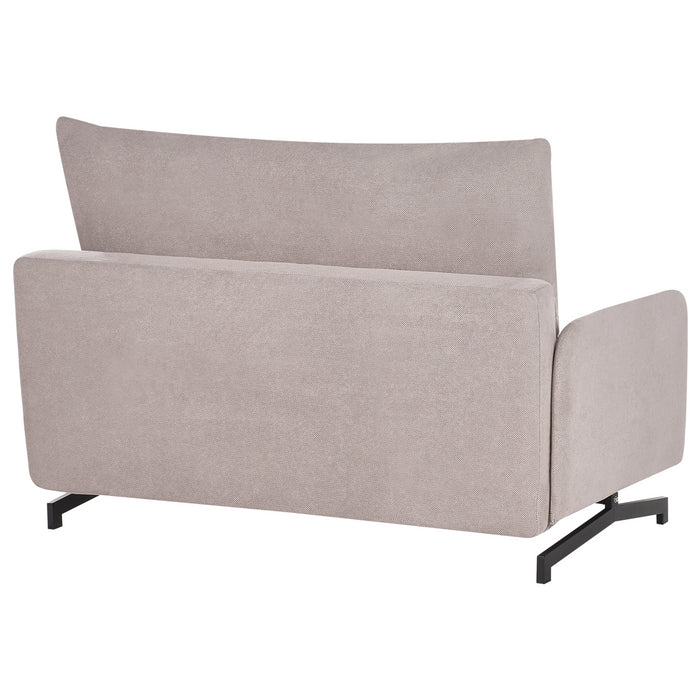 Beliani - BELFAST - Slaapbank - Taupe - Polyester