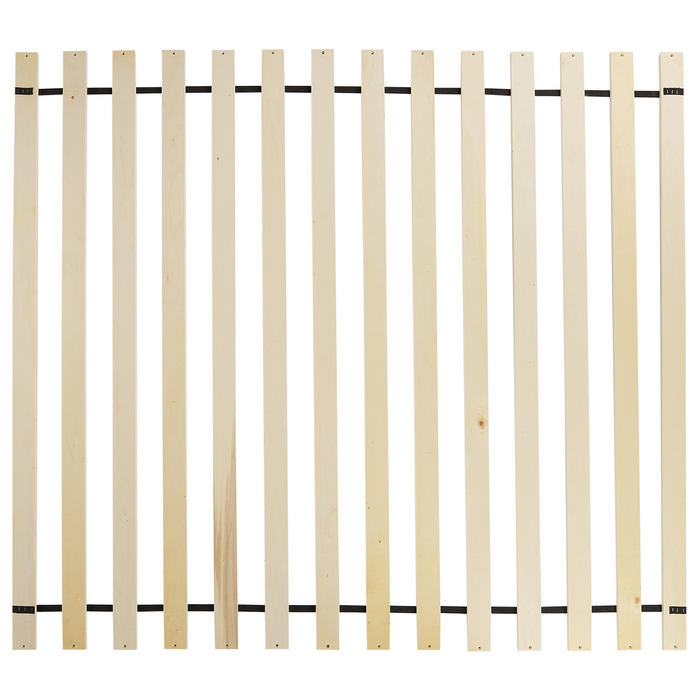 Beliani-LESTRE-Tweepersoonsbed-Gebroken wit-160 x 200 cm-Linnen