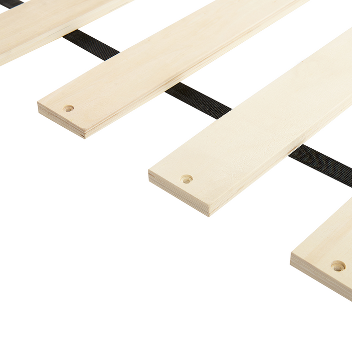Beliani-LESTRE-Tweepersoonsbed-Gebroken wit-160 x 200 cm-Linnen