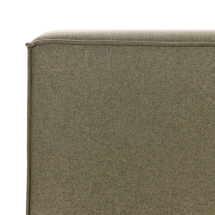 Beliani - LINARDS - Tweepersoonsbed - Groen - 180 x 200 cm - Stof