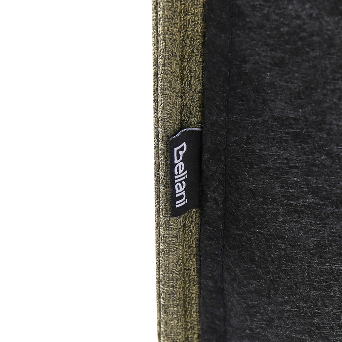 Beliani - LINARDS - Tweepersoonsbed - Groen - 180 x 200 cm - Stof