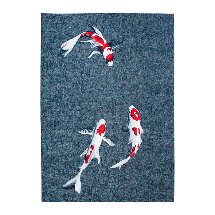 Louis de Poortere Pop Vloerkleed 280 x 390 cm - Japanese Pond