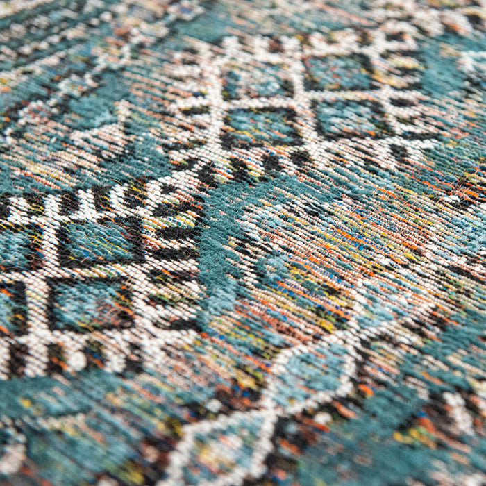 Louis de Poortere Kilim Vloerkleed 280 x 390 cm - Zemmuri Blue