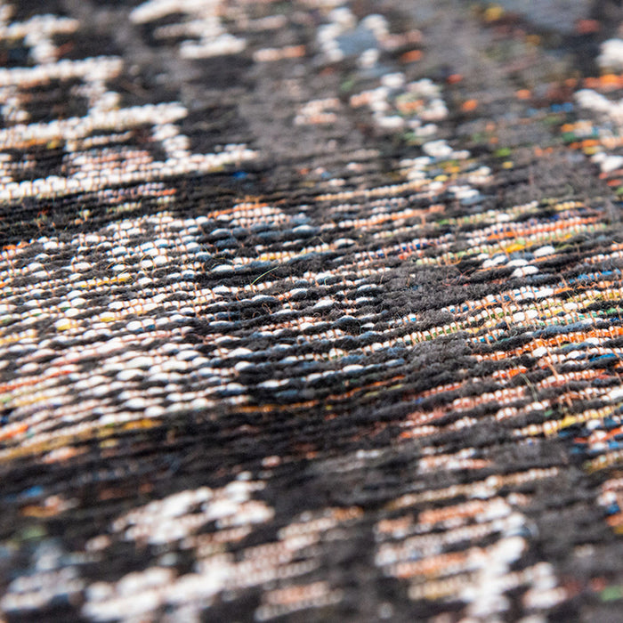 Louis de Poortere Kilim Vloerkleed 280 x 390 cm - Black Rabat