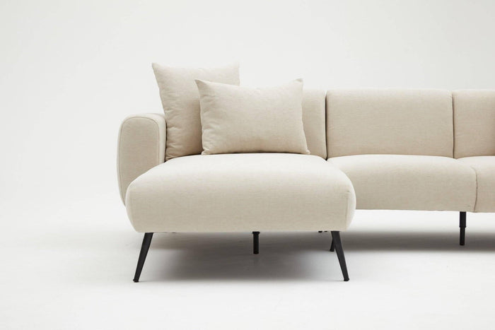 Kalune Design Hoekbank Zeno links bouclé