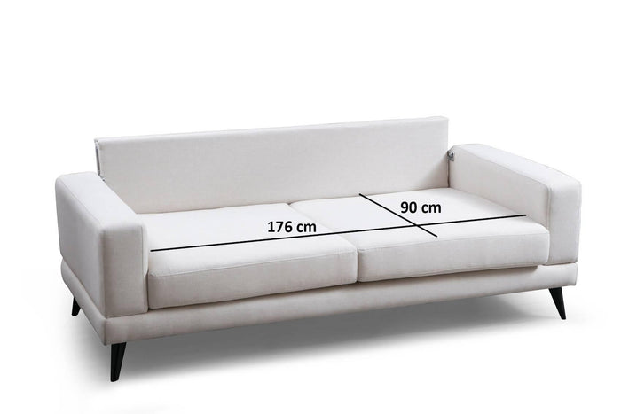 Kalune Design 3-zitsslaapbank Nordic