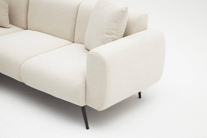Kalune Design Hoekbank Zeno links bouclé