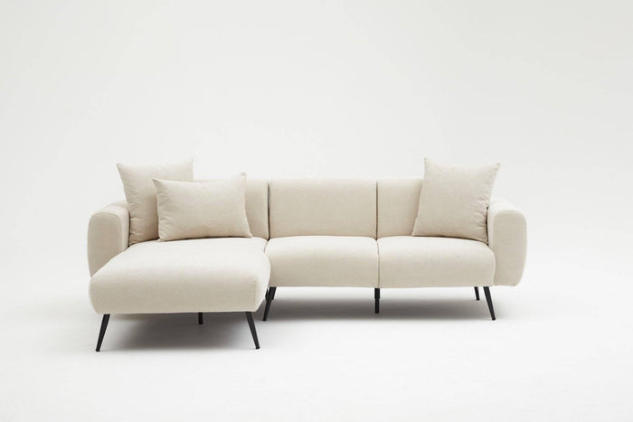 Kalune Design Hoekbank Zeno links bouclé