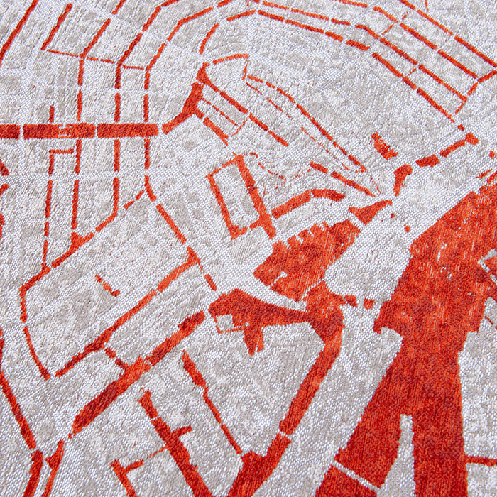 Louis de Poortere Cities Vloerkleed 200 x 280 cm - Orange Cut