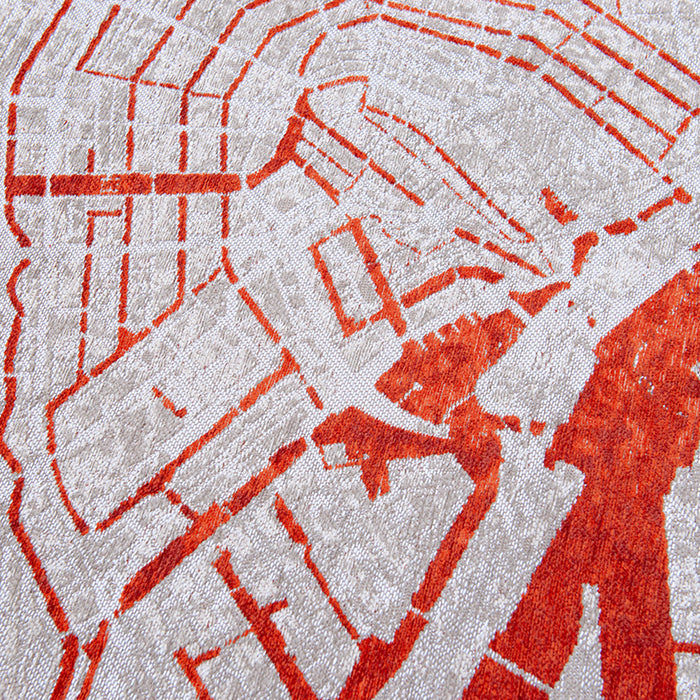 Louis de Poortere Cities Vloerkleed 280 x 390 cm - Orange Cut