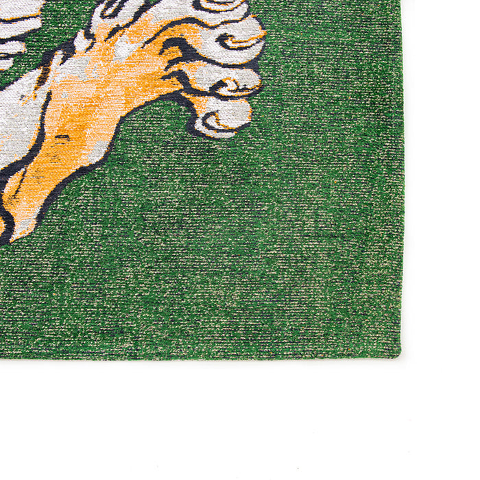Louis de Poortere Pop Vloerkleed 140 x 200 cm - Green On Fire