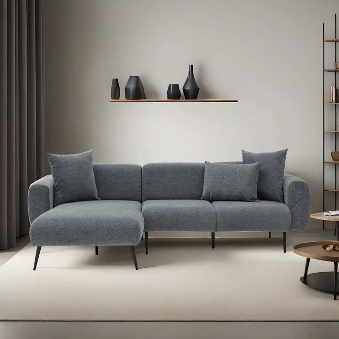 Kalune Design Hoekbank Zeno links bouclé