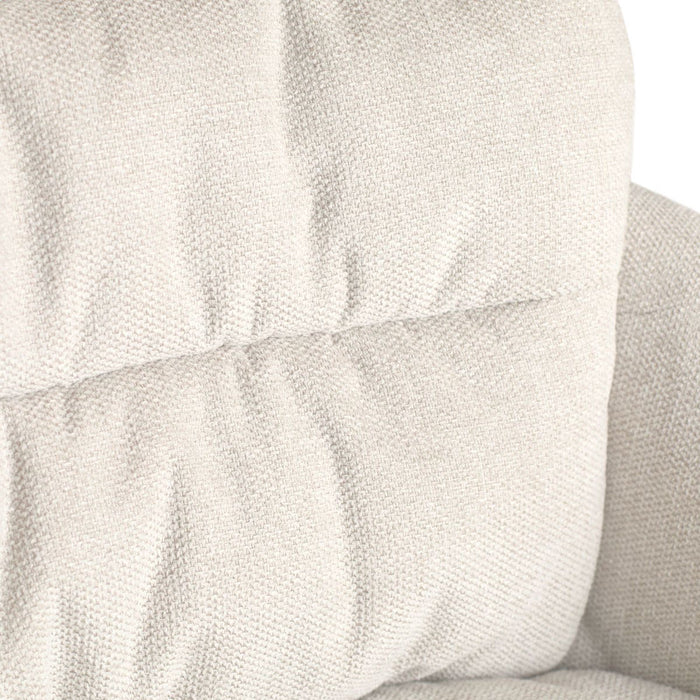Nolon Nout-Mia Bureaustoelen Set van 2 - Beige - Zwart Onderstel
