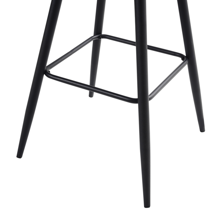 Beliani - CASMALIA - Barkruk set van 2 - Gebroken wit - Off-white