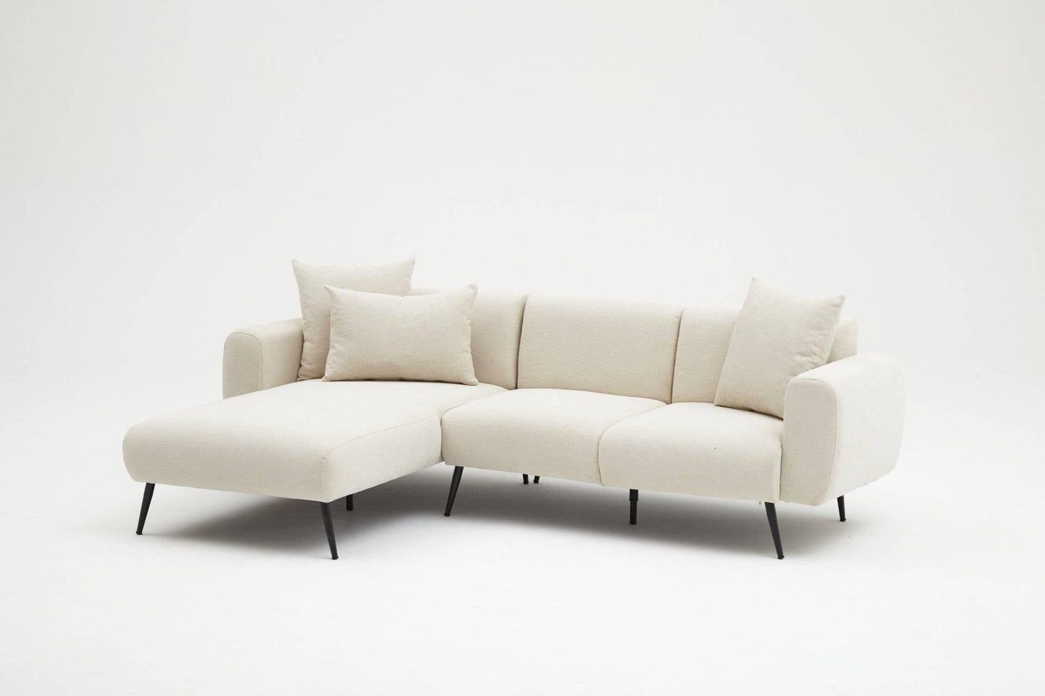 Kalune Design Hoekbank Zeno links bouclé