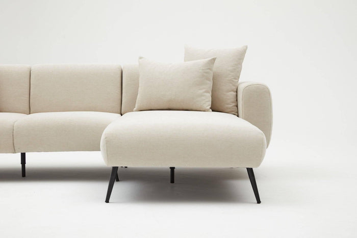 Kalune Design Hoekbank Zeno rechts bouclé