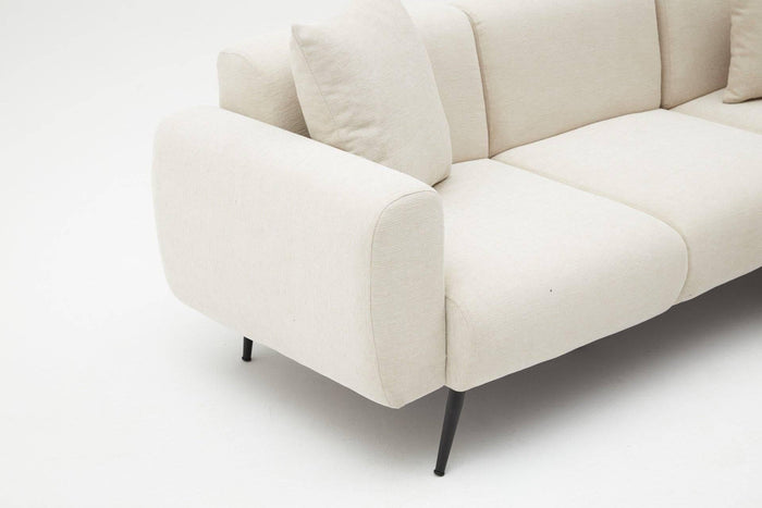 Kalune Design Hoekbank Zeno rechts bouclé