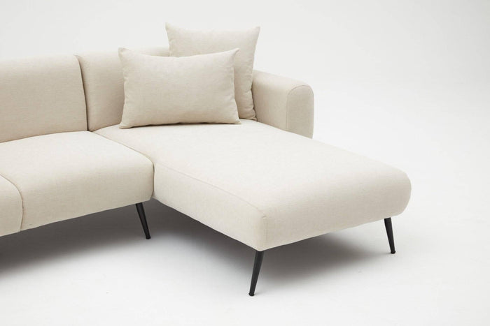 Kalune Design Hoekbank Zeno rechts bouclé