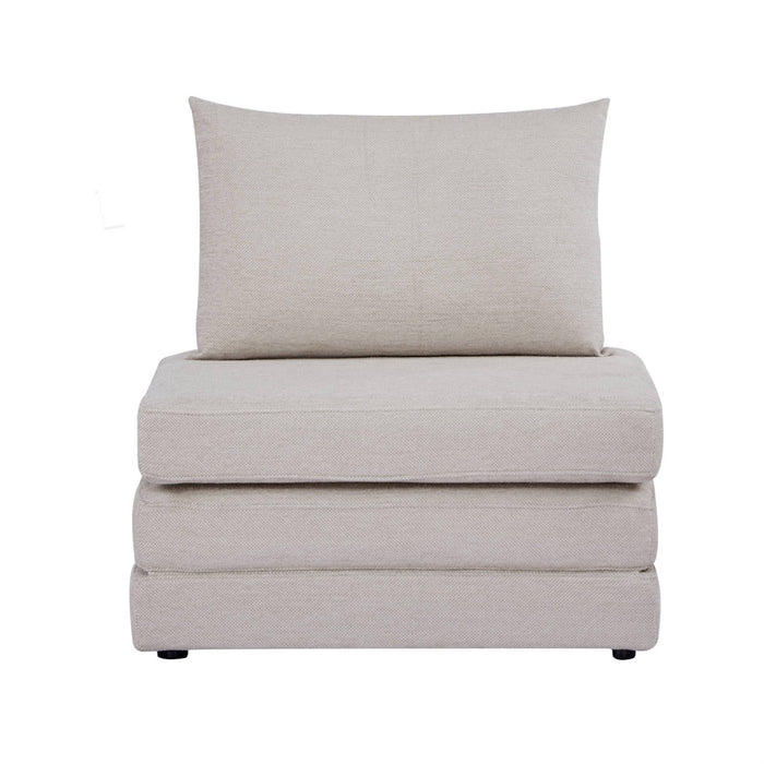 sweeek - Slaapfauteuil convertible chenille stof 1 plaats