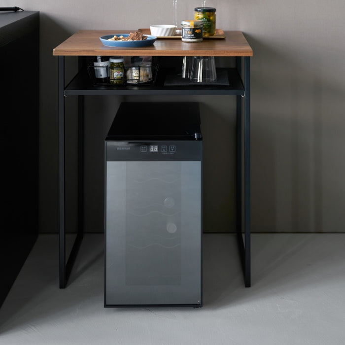 Yamazaki Bijzettafel met Lade - Tower - Zwart