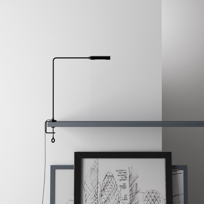 Flo Clamp klemlamp LED 2700K zwart