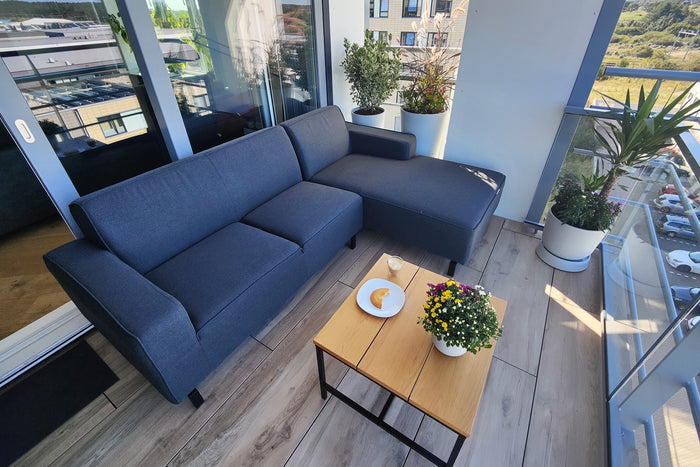 Boavista|Toronto loungeset - Sooty - 3-delig - Links